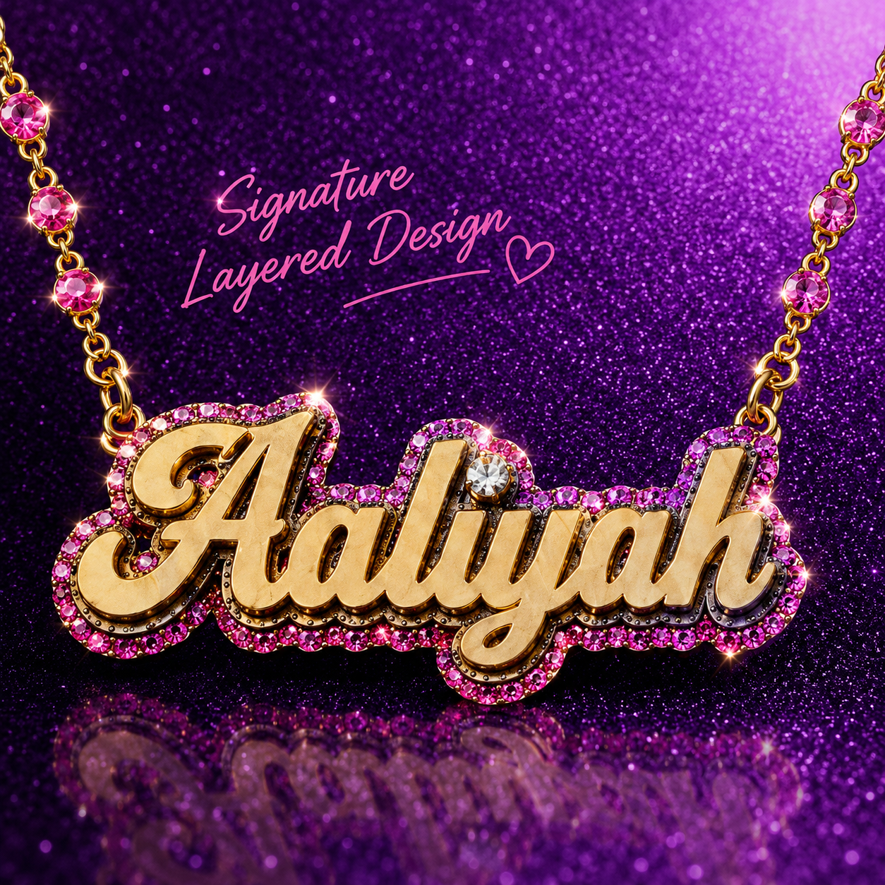 Signature Y2K Custom Name Necklace ✨